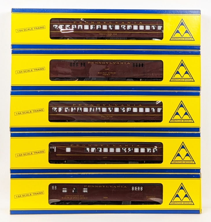 (5) American Models Pennsylvania Passenger Cars (1 of 8)