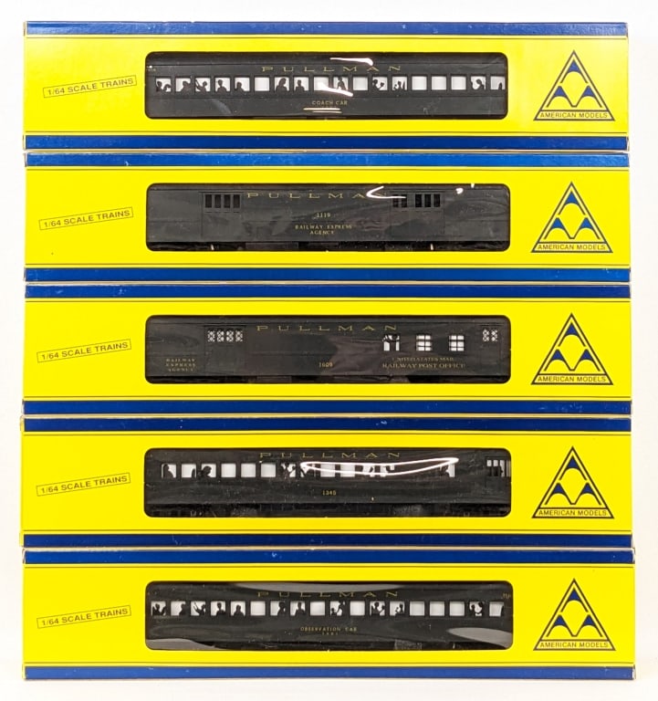 (5) American Models Pullman Passenger Cars (1 of 8)