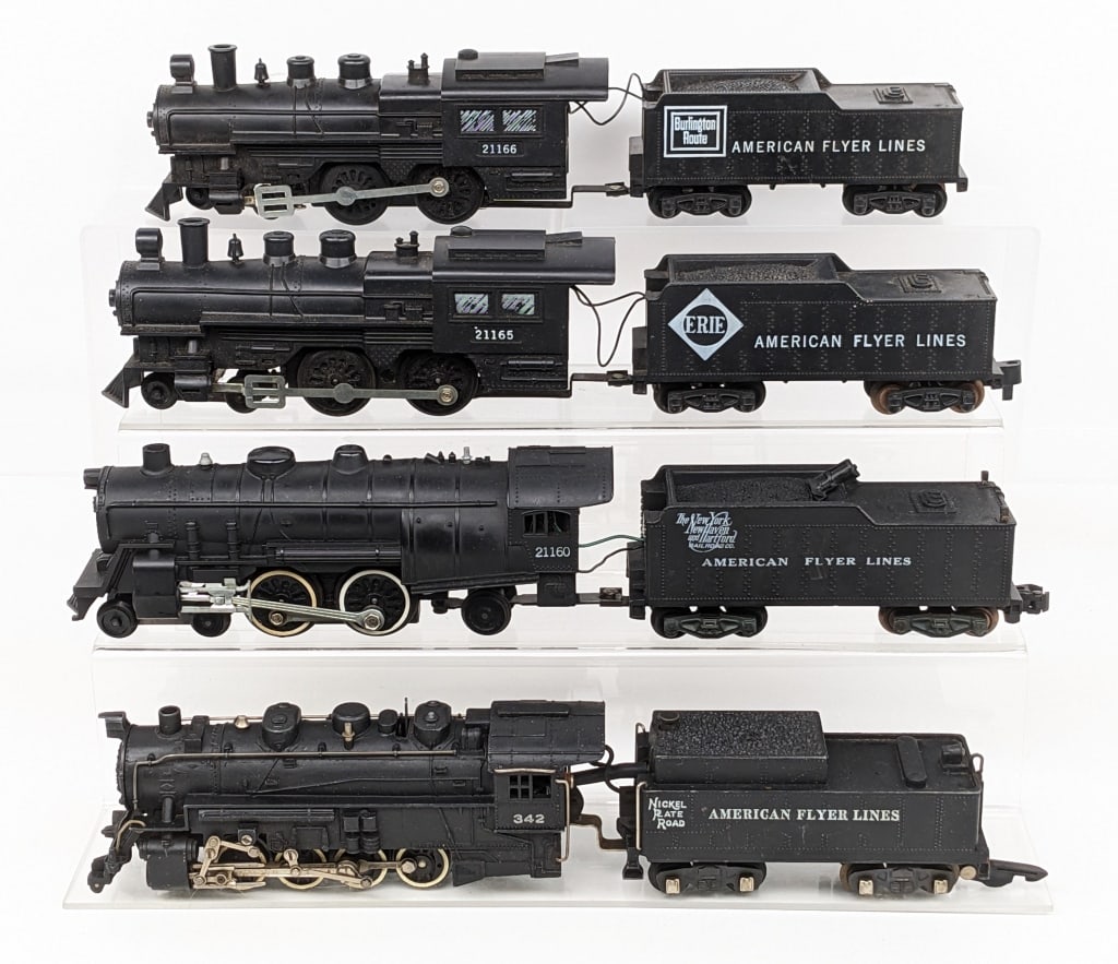 American Flyer #21165 #21166 #21160 & #342 Engines (1 of 9)