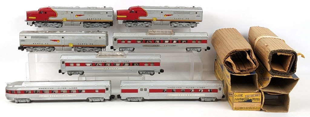 American Flyer Santa Fe Super Chief Train Set (1 of 9)