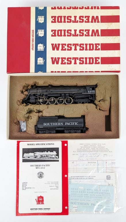 Westside Model Co. Southern Pacific 4-8-4 Engine (1 of 7)