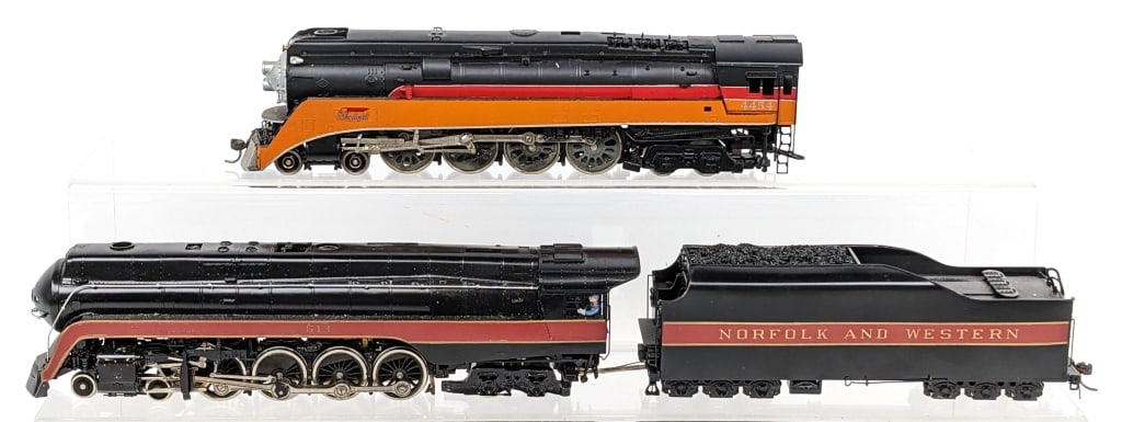 Katsumi HO Southern #4454 & Olympia N&W #613 (1 of 7)