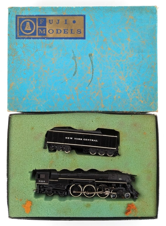 Japan HO Brass NYC #5344 4-6-4 Engine w/ Tender (1 of 6)