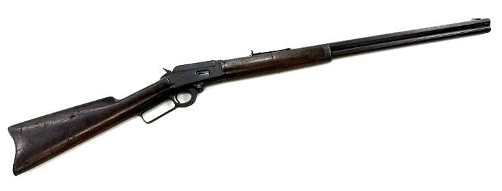 Marlin Model 1894 .44-40 Cal Lever Action Rifle: Marlin Model 1894 .44-40 Cal Lever Action Rifle. This is a wonderful and very early example of a Marlin Model 1894 Rifle in the highly desirable caliber 44-40. Rifle obtains a 24 inch octagon barrel.