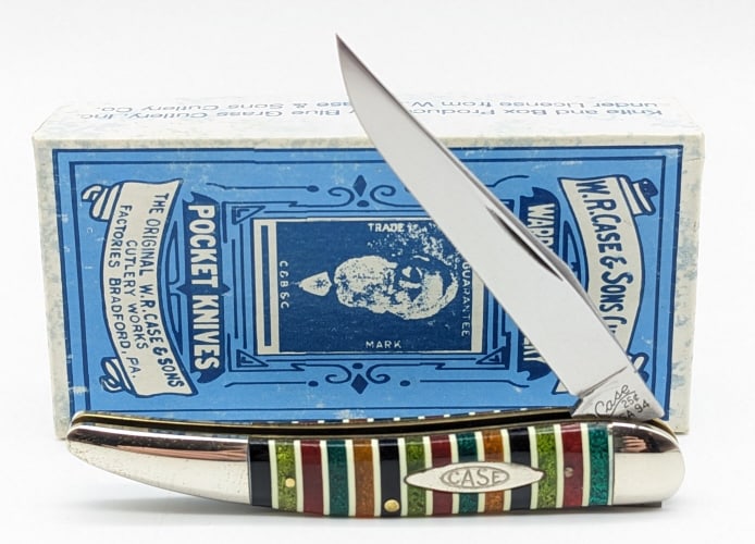 1994 Case XX Classic $.25 Glitter Stripe Toothpick 1 of 175 (1 of 4)