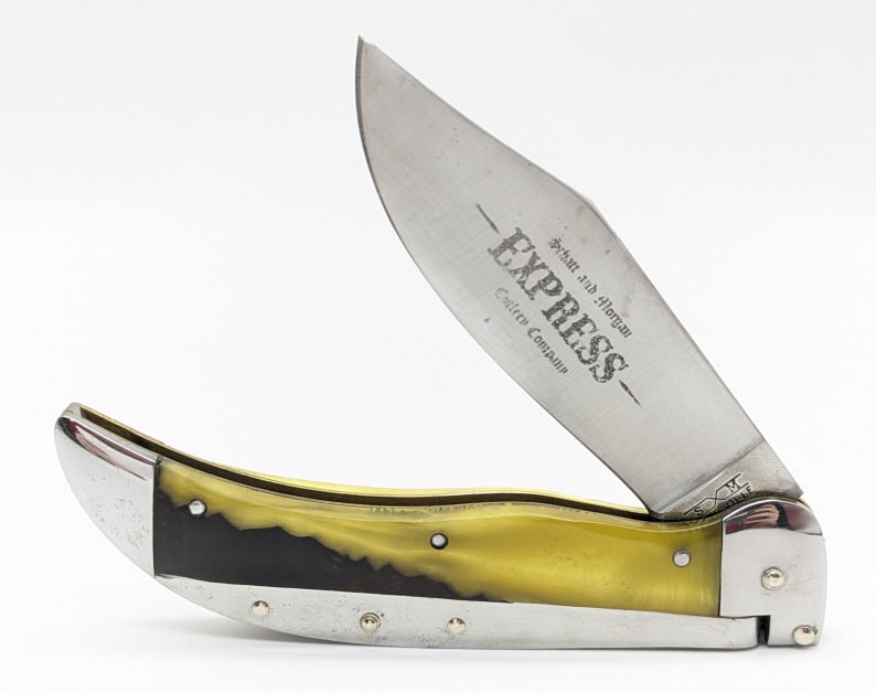 Ltd Schatt & Morgan Express Shockwood Switchblade Knife (1 of 4)