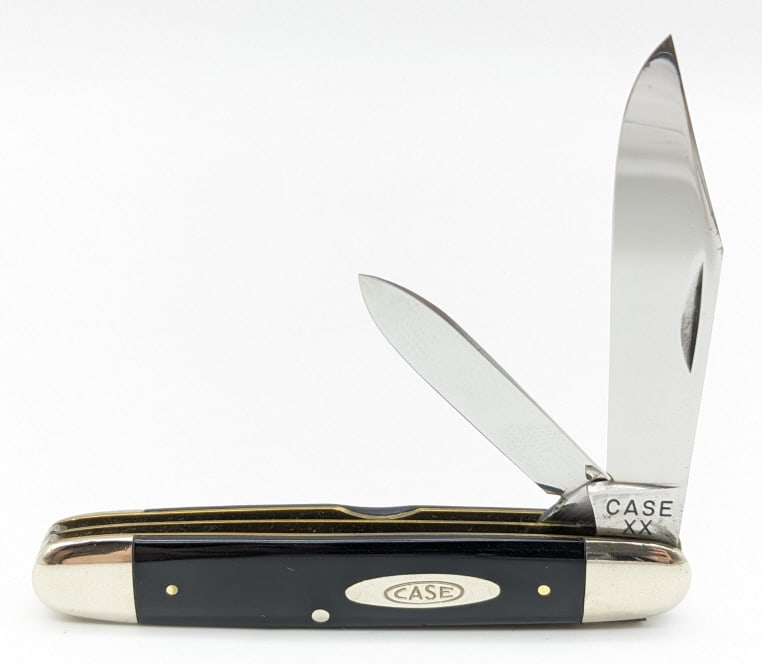 1940-64 Case XX Slick Black Cigar Jack Knife 22055 (1 of 4)
