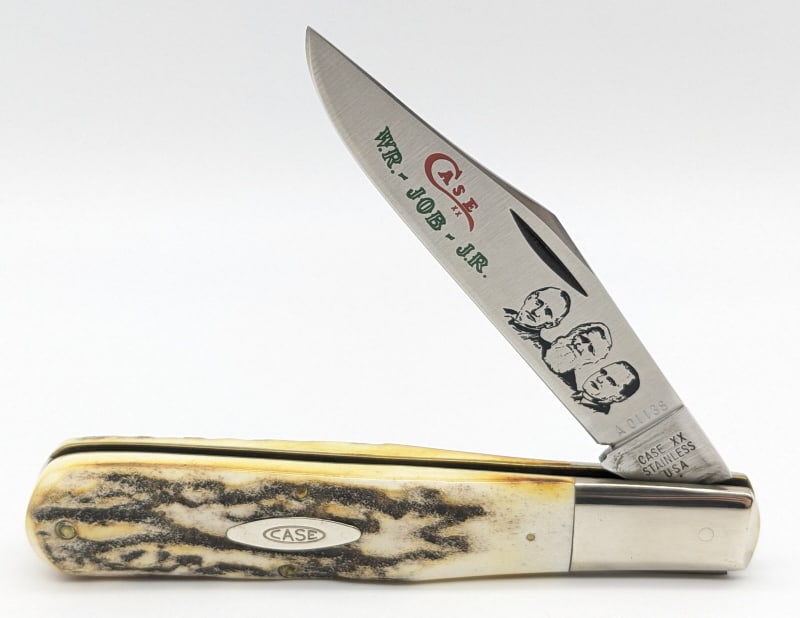 1979 Ltd Case XX Family Stag Grand Daddy Barlow Knife (1 of 4)