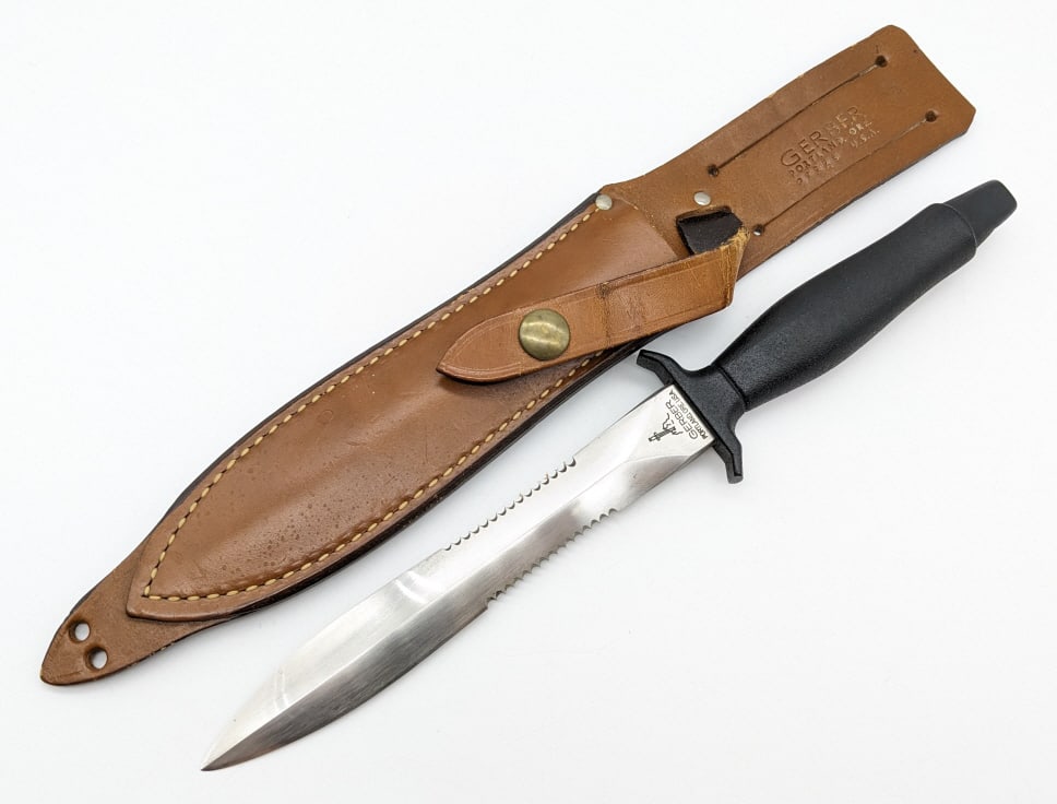 Gerber MK-2 Wasp Fighting Knife w/ Sheath (1 of 7)