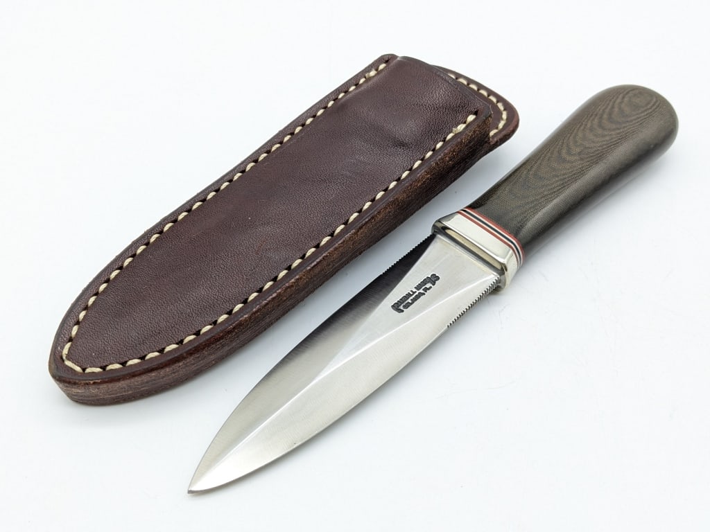 Randall Model 24 SS Guardian Boot Knife w Sheath (1 of 6)