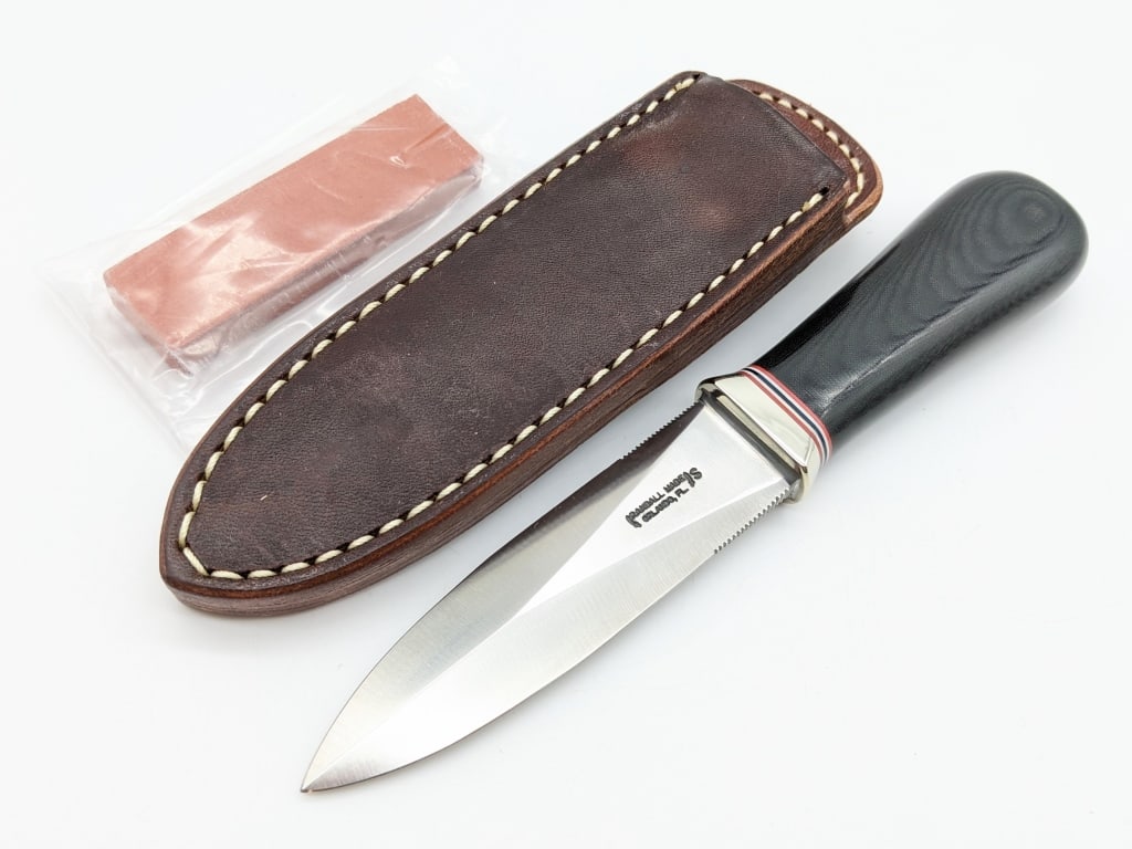 Randall Model 24 Stainless Steel Guardian w Sheath (1 of 7)