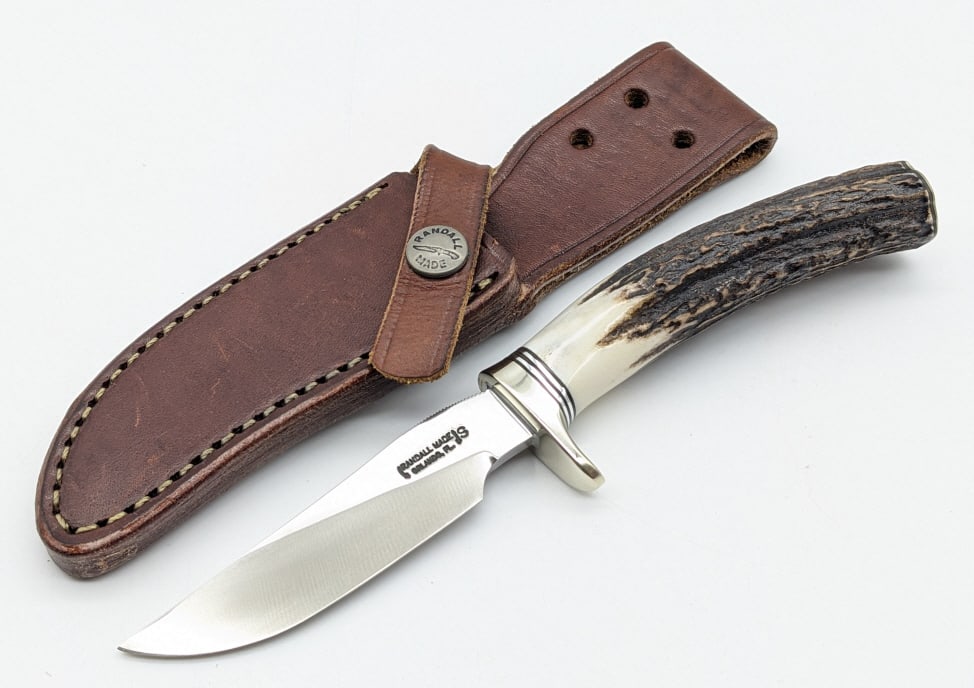 Randall Model GTR Special Stag Knife w/ Sheath (1 of 10)