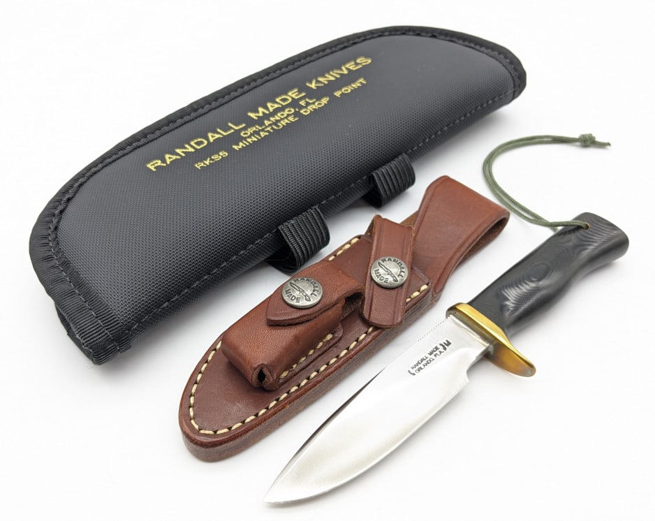 Ltd Randall RKS5 Mini Drop Point Knife w/ Sheath (1 of 6)
