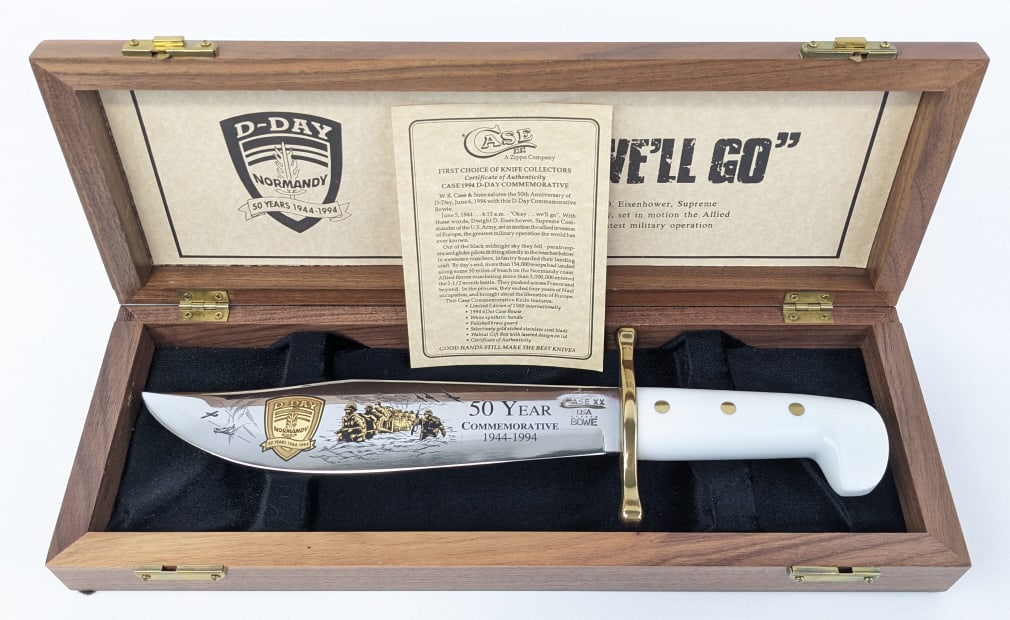 Ltd 1994 Case XX D-Day 50th Anni. Bowie Knife (1 of 6)