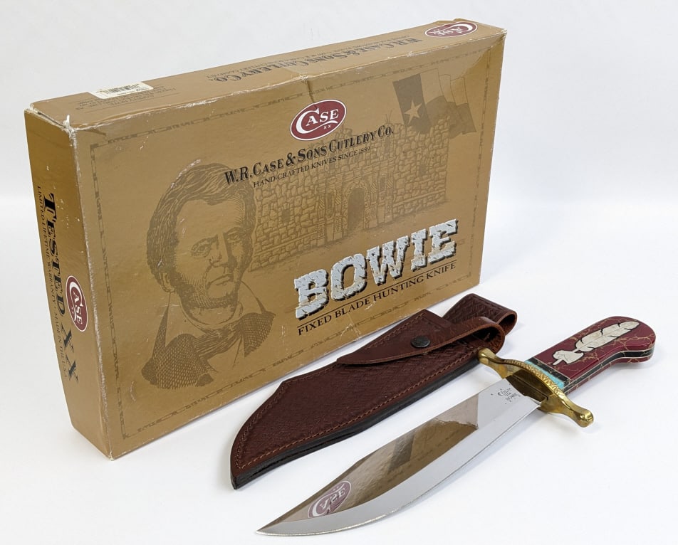 Ltd Case XX Custom Brian Yellowhorse Bowie Knife 1 of 100 (1 of 7)