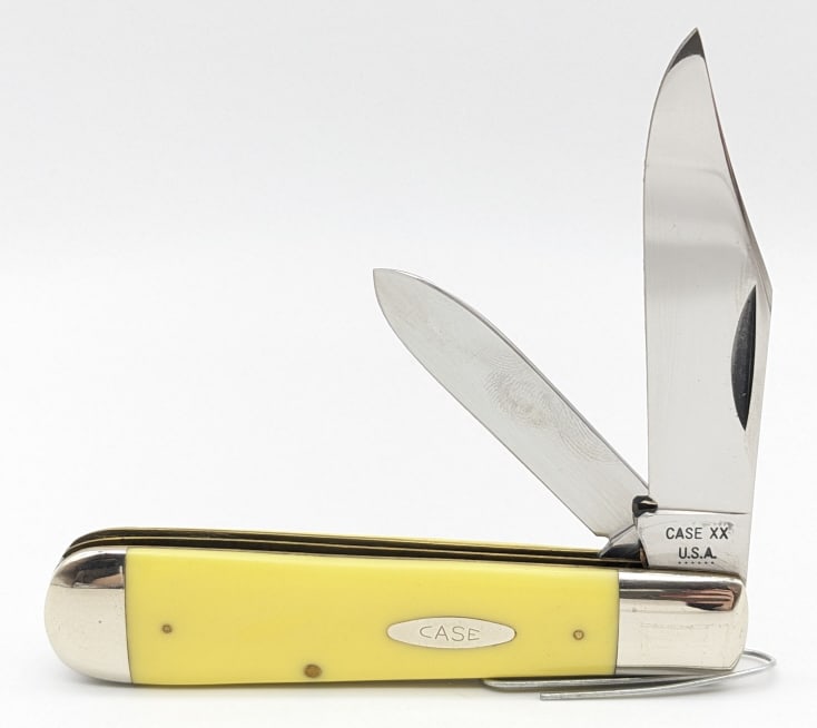 1974 Case XX Synth Yellow Railsplitter Knife (1 of 4)