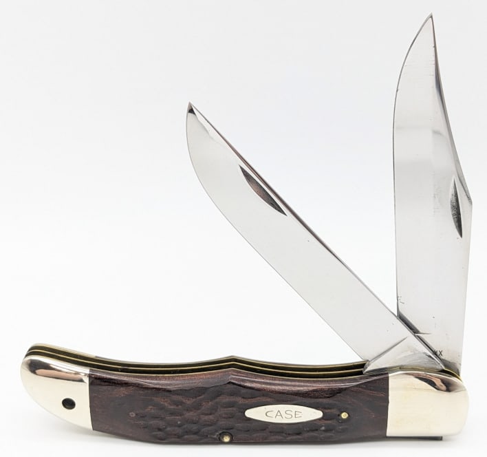 1965-69 Case XX Jig Wood Folding Hunter Knife 6265 (1 of 4)