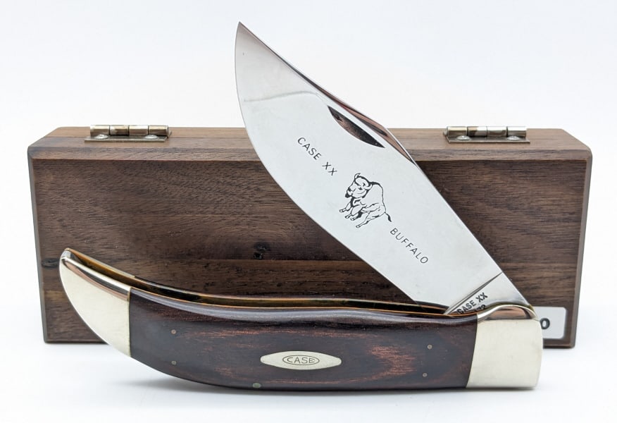 1971 Case XX Wood Buffalo Knife P172 w/ Case (1 of 4)