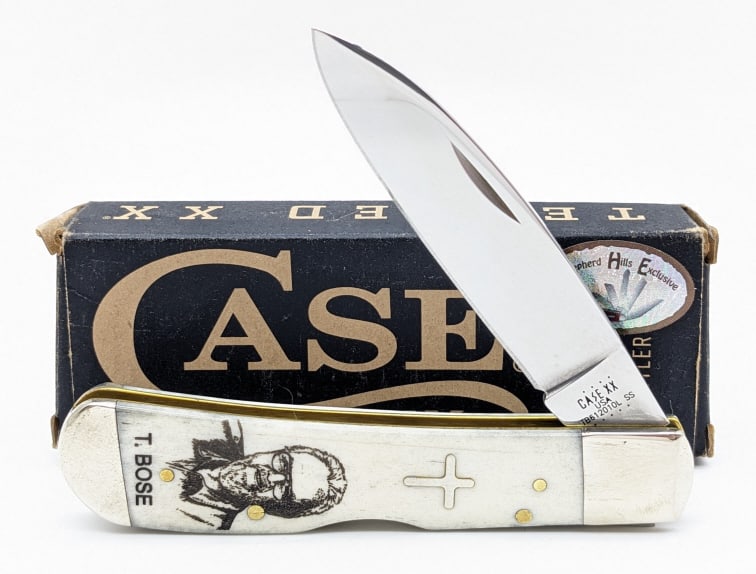 2022 Case XX Tony Bose Tribute Tribal Lock Knife w/ Box (1 of 3)