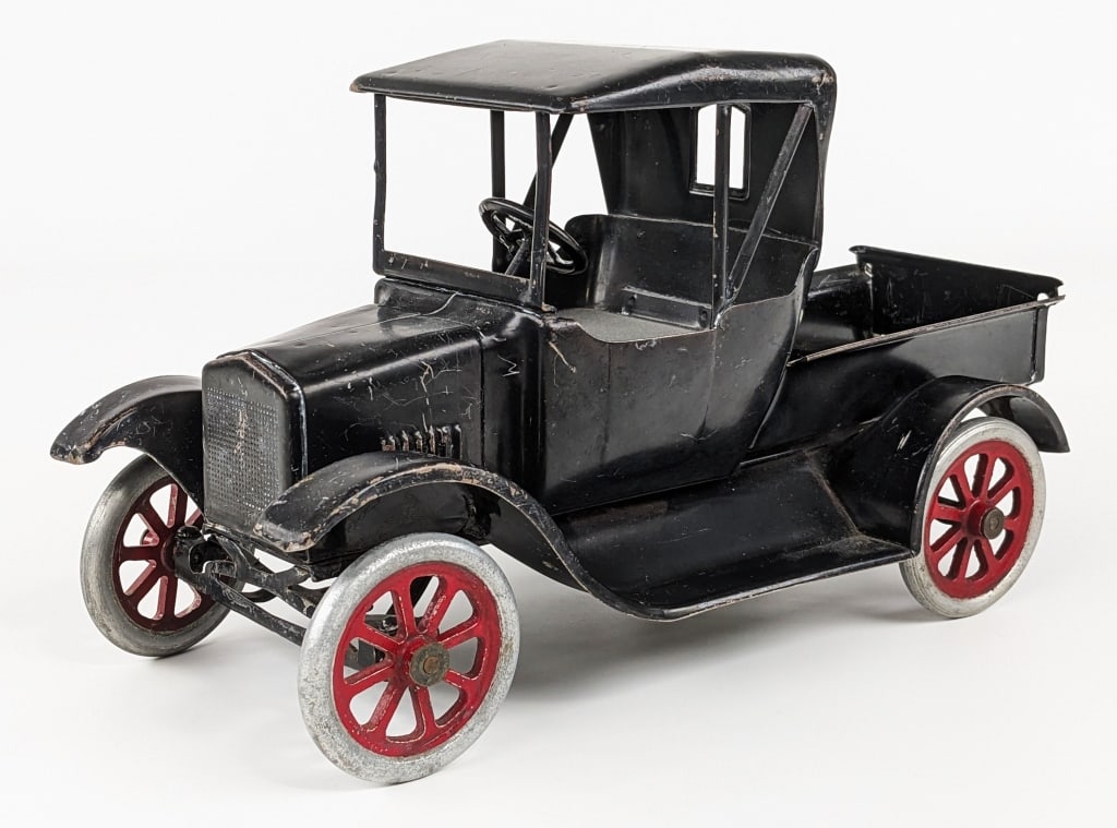Original Buddy L Flivver Pickup Truck w/ Decal (1 of 10)