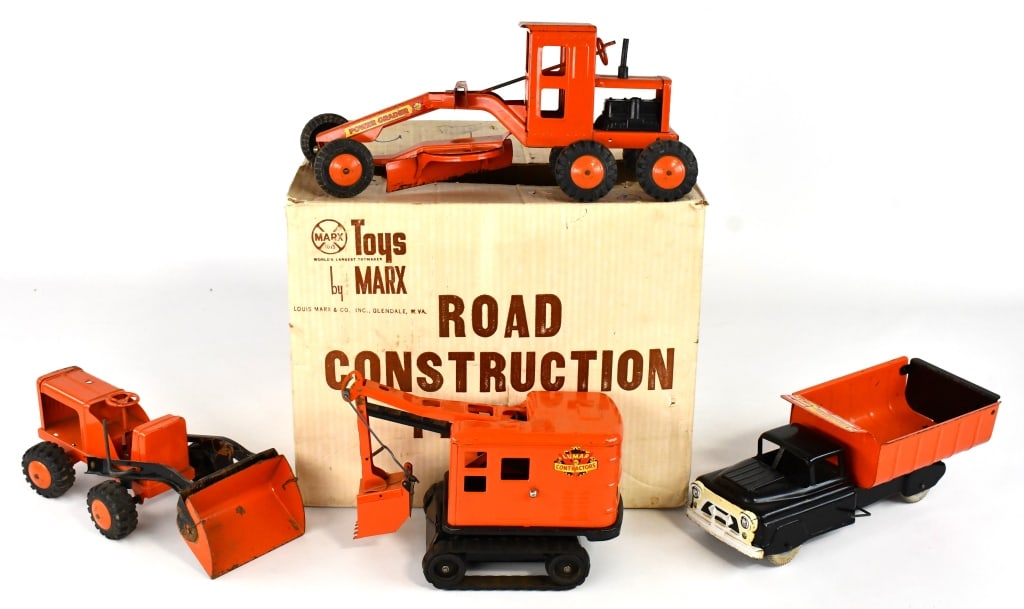 Marx No. 1790 Road Contruction Playset w/ Box (1 of 16)