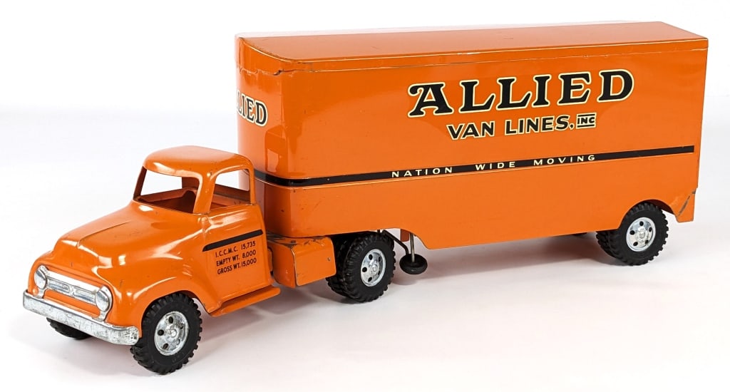 Original Tonka Allied Van Lines Truck & Trailer (1 of 16)