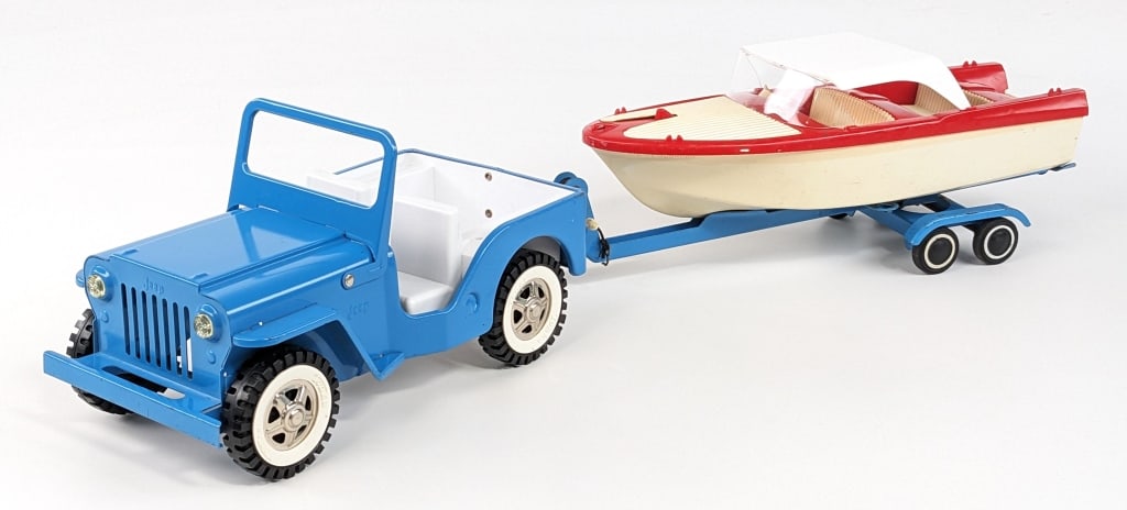 Tonka Jeep With Clipper Boat & Trailer (1 of 14)