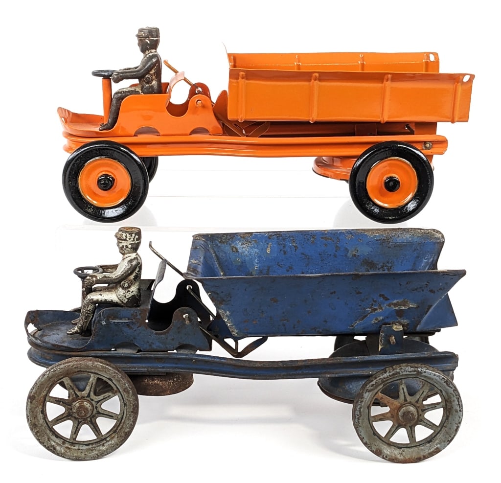 (2) Kingsbury Windup Dump Trucks (1 of 16)