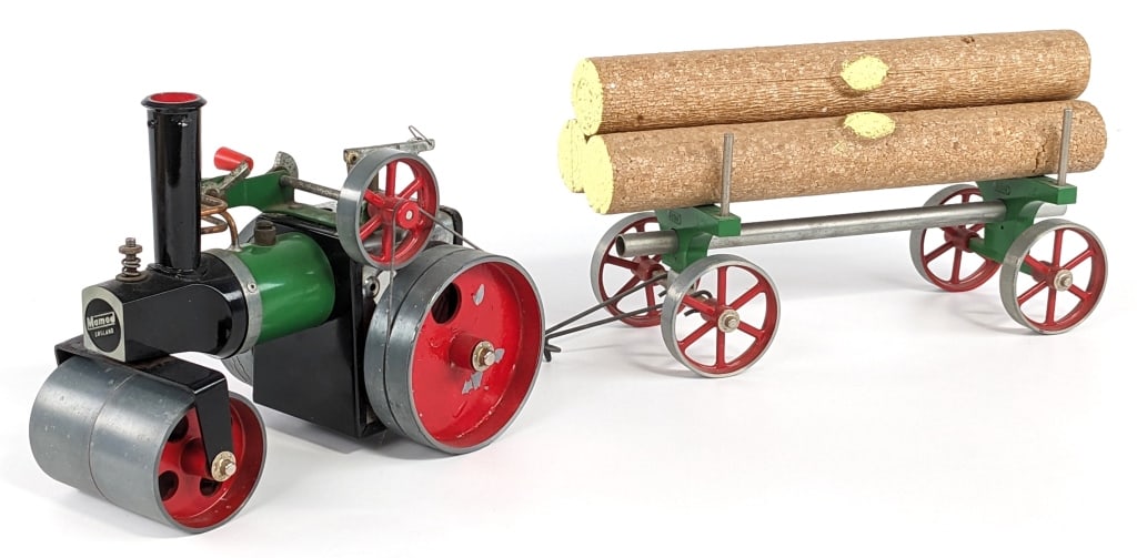 Mamod Steam Roller w/ Log Cart (1 of 18)