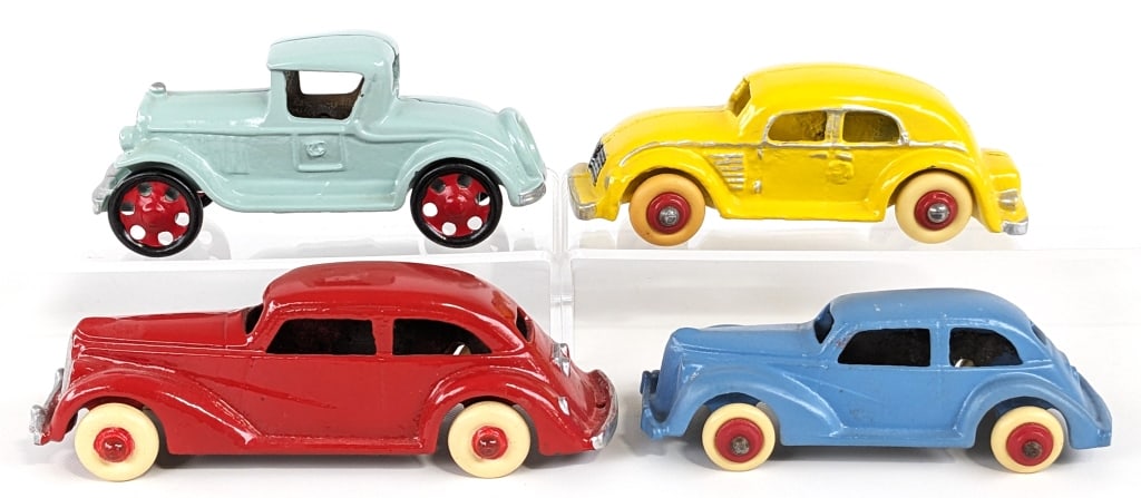 (4) Restored Cast Iron Cars (1 of 20)