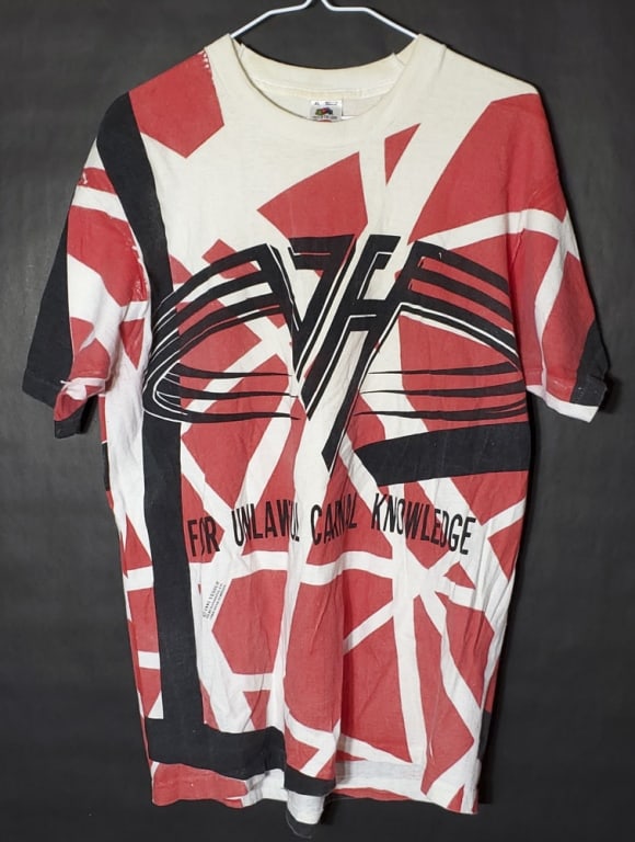Vintage 1991 Van Halen Band T-Shirt (1 of 7)