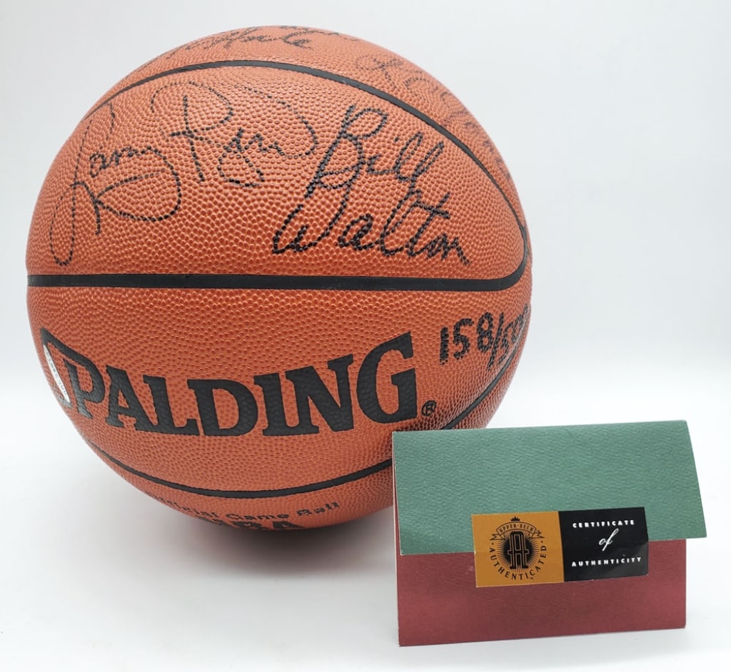 Boston Celtics Championship Signed Basketball (1 of 8)