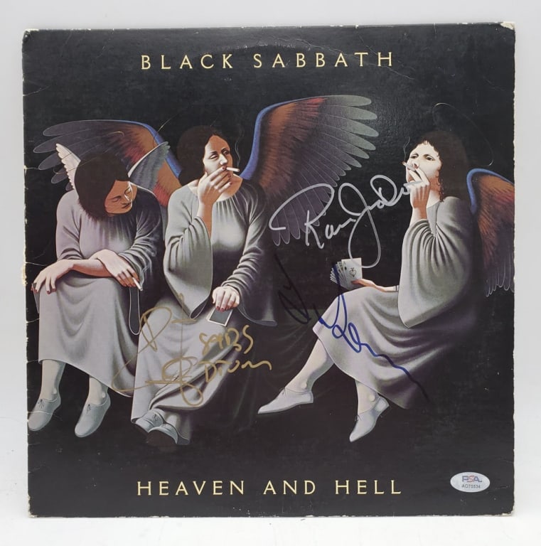 Black Sabbath Autographed Record Sleeve (1 of 8)