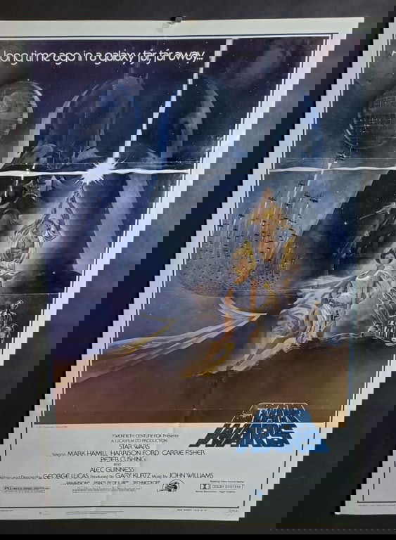 George Lucas " Star Wars" Movie Poster (1 of 8)