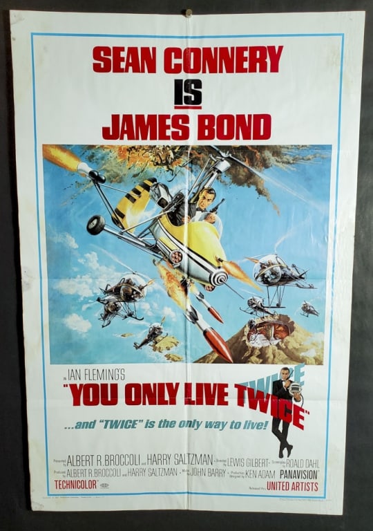 James Bond "You Only Live Twice" Movie Posters (1 of 15)