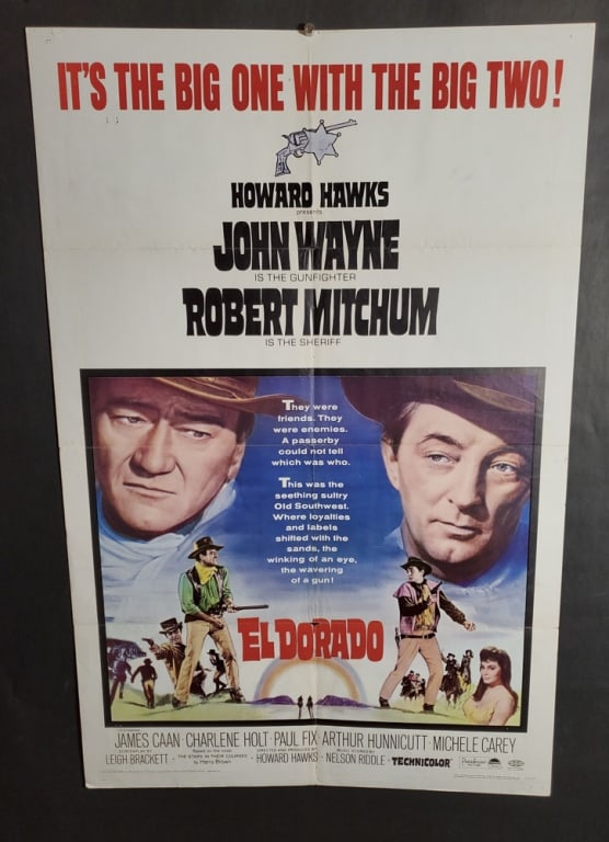 John Wayne Robert Mitchum " El Dorado" Poster (1 of 6)