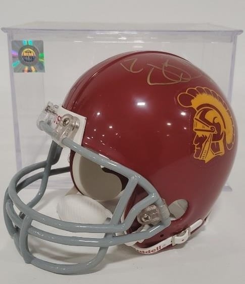 Reggie Bush Signed USC Riddell Mini Helmet (1 of 10)