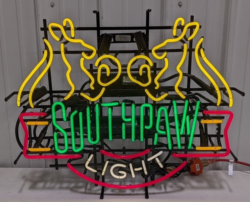 Southpaw Light Beer Five-Color Neon Sign (1 of 11)