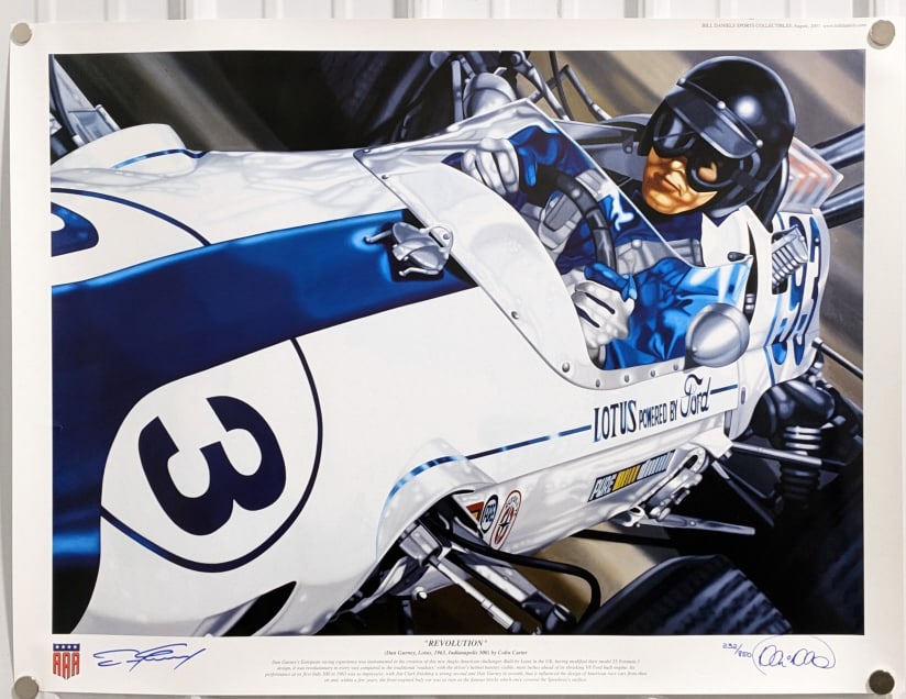 Colin Carter "Revolution" Gurney Signed Print (1 of 9)