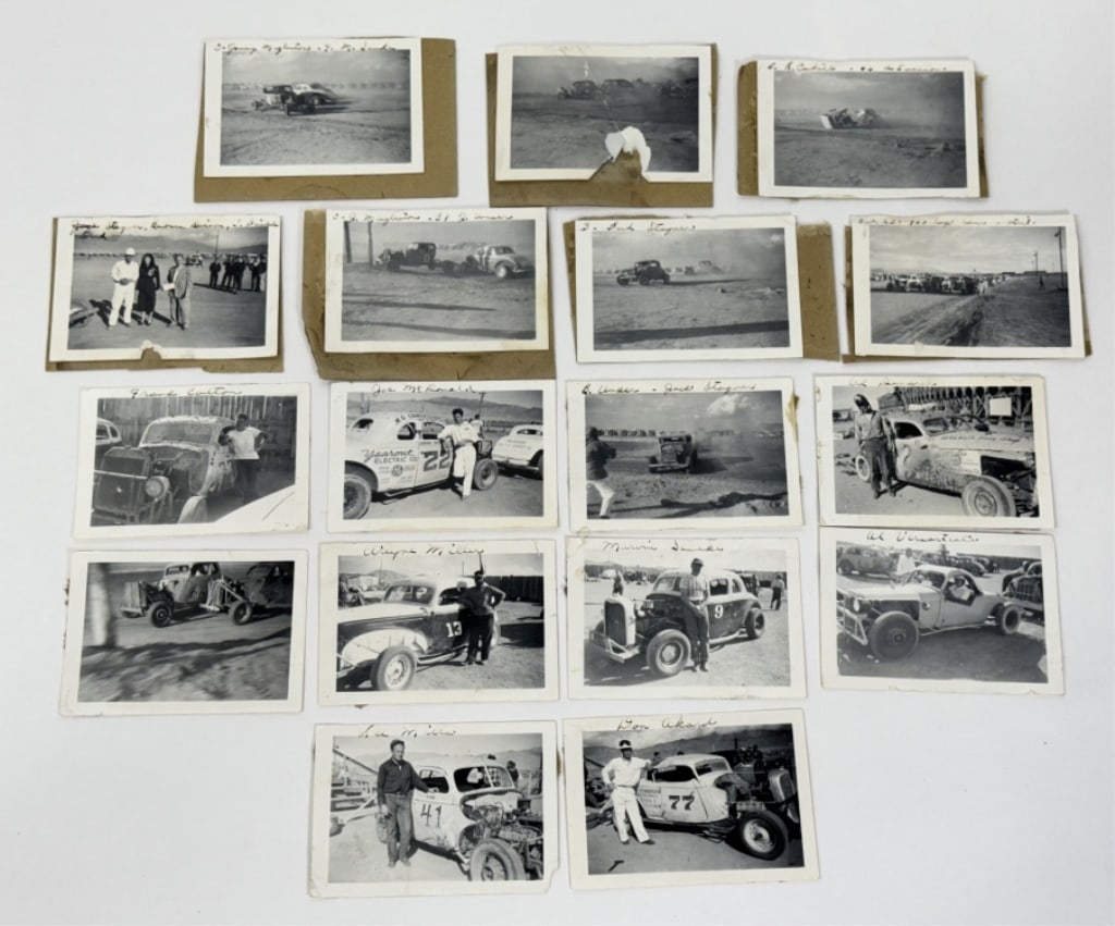 Bobby Unser's Orig. 1950s Racing Photographs (1 of 7)