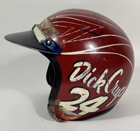 Dick Crup's 1960s Bell Toptex Racing Helmet (1 of 14)