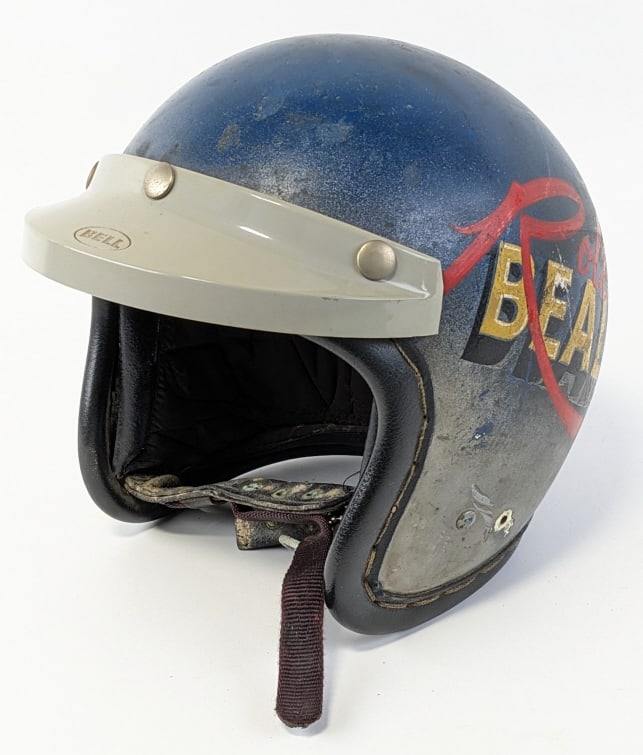 Rollie Beale Race Worn Bell Helmet (1 of 7)