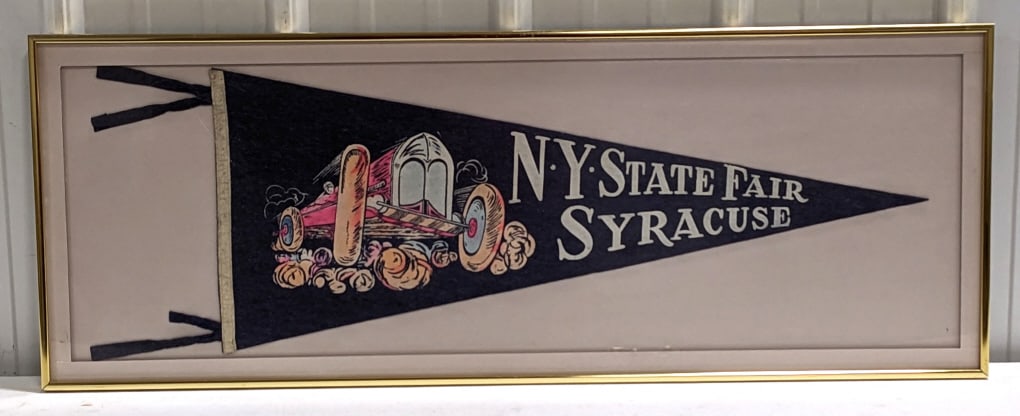 New York State Fair Syracuse Frame Pennant (1 of 5)