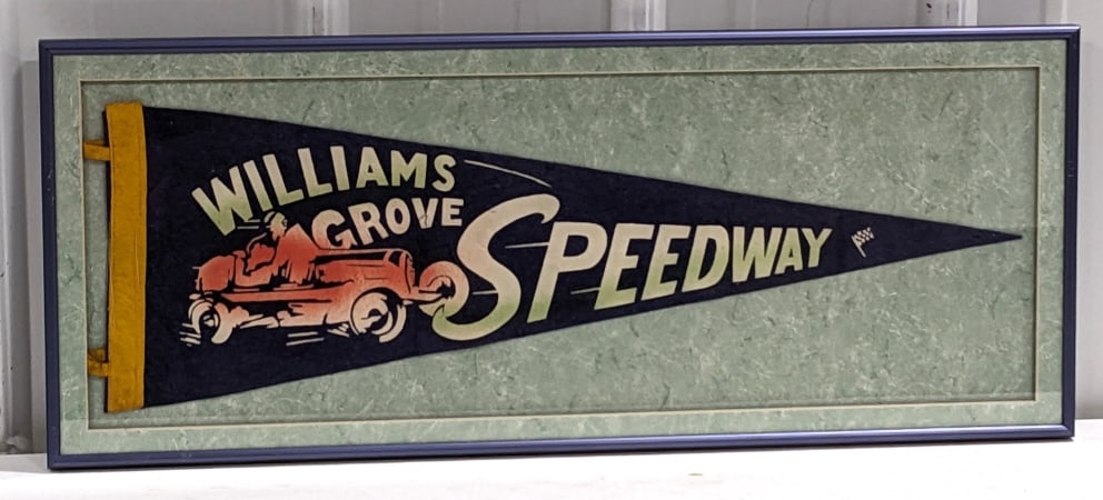 Williams Grove Speedway Framed Pennant (1 of 6)