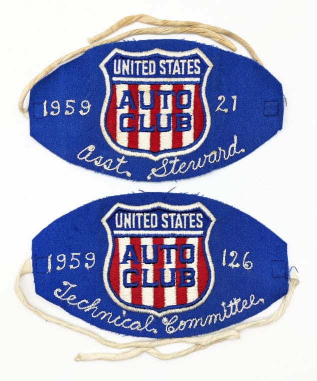 (2) 1959 USAC Armbands (1 of 4)