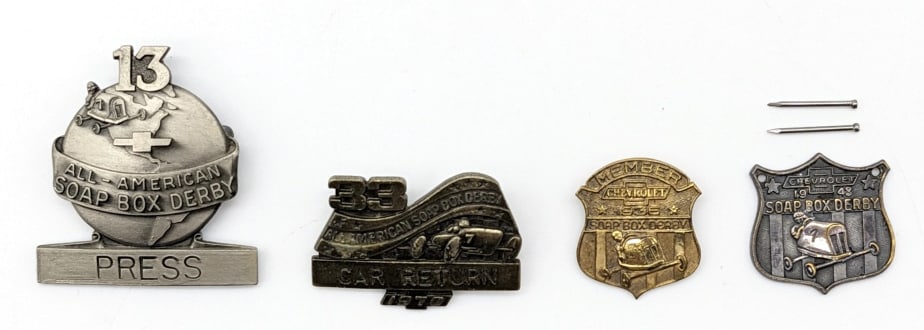 (4) Soap Box Derby Pins (1 of 4)