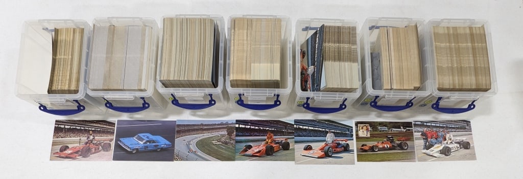 Huge Lot Of Racing Pictorial Postcards (1 of 5)