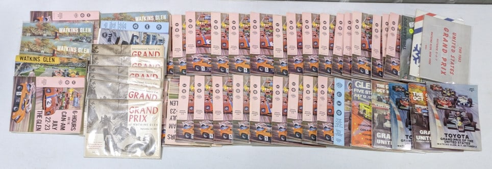 Lot of Watkins Glen Programs (1 of 4)