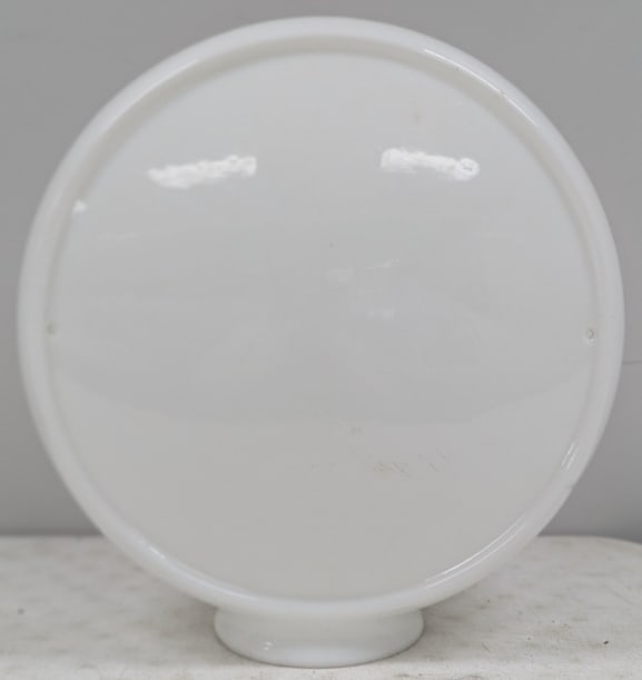 Wide Body Milk Glass Pump Globe (1 of 4)