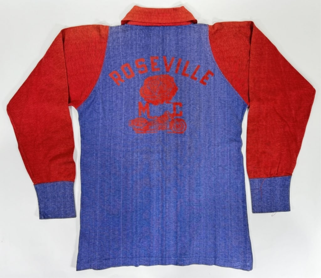 1940s-50s Harley-Davidson Roseville MC Jersey (1 of 13)